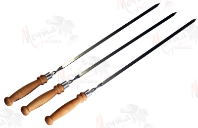 ШАМПУР "ЛИДЕР" РУЧКА ДЕРЕВО 50см